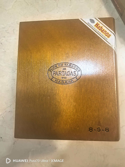 PARTAGAS 8-9-8 VARNISHED 25s 帕特加斯 8-9-8 25s/盒(西班牙行货)03陈年限量