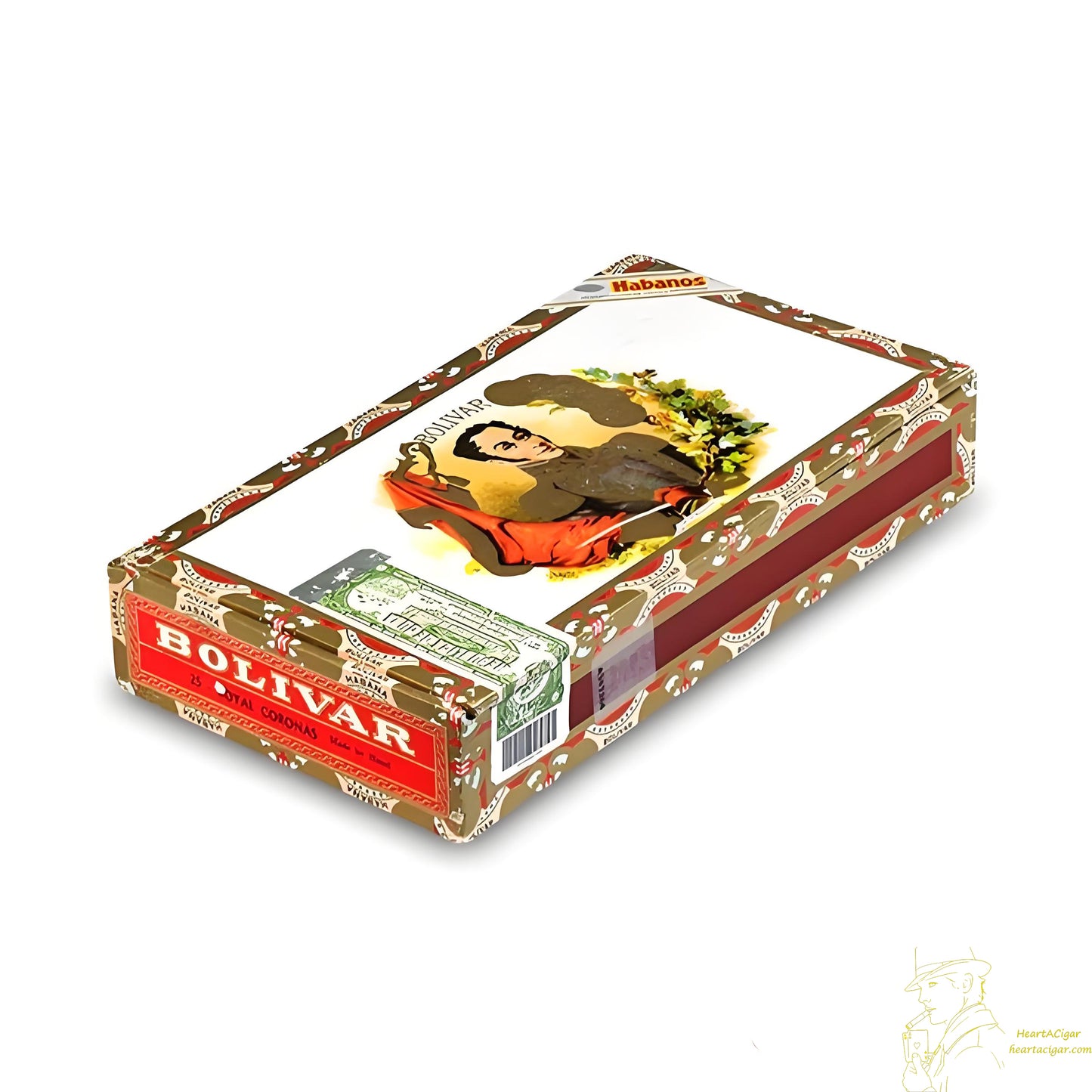 Bolívar Royal Corona Tubo 10s 玻利瓦尔 皇家皇冠铝管 10支/盒(西班牙行货)
