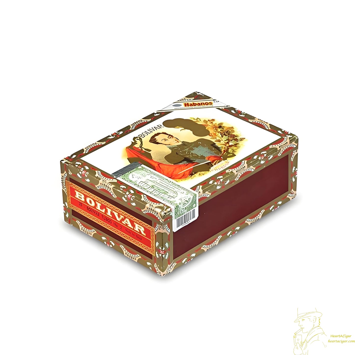 BOLIVAR TUBOS No.2 25s玻利瓦尔 2号铝管 25支/盒(西班牙行货)