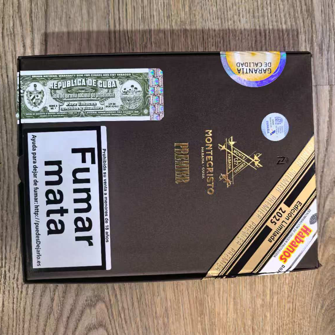 Montecristo Elba Limited Edition 2025 5s 蒙特 厄尔巴岛 2025限量版 5S/盒 (西班牙行货)