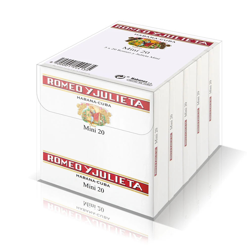 Romeo y Julieta Mini 20*5 100s罗密欧与朱丽叶mini 100支/盒(西班牙行货)