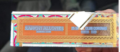 RAMON ALLONES Small Club Coronas 25s 雷蒙阿隆尼小皇冠俱乐部 25支/盒(西班牙行货)