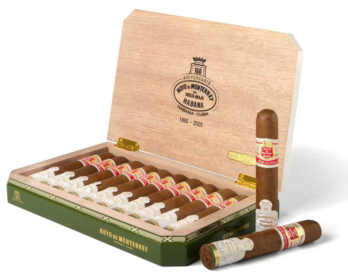 Hoyo de Monterrey Le Hoyo de Rio Seco 160 Aniversario 10s好友德里约赛科160周年限量版10支/盒