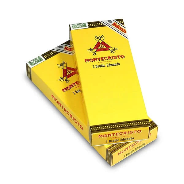 MONTECRISTO DOUBLE EDMUNDO 15s AT蒙特 双艾蒙多 15支/盒纸盒铝管（西班牙行货）