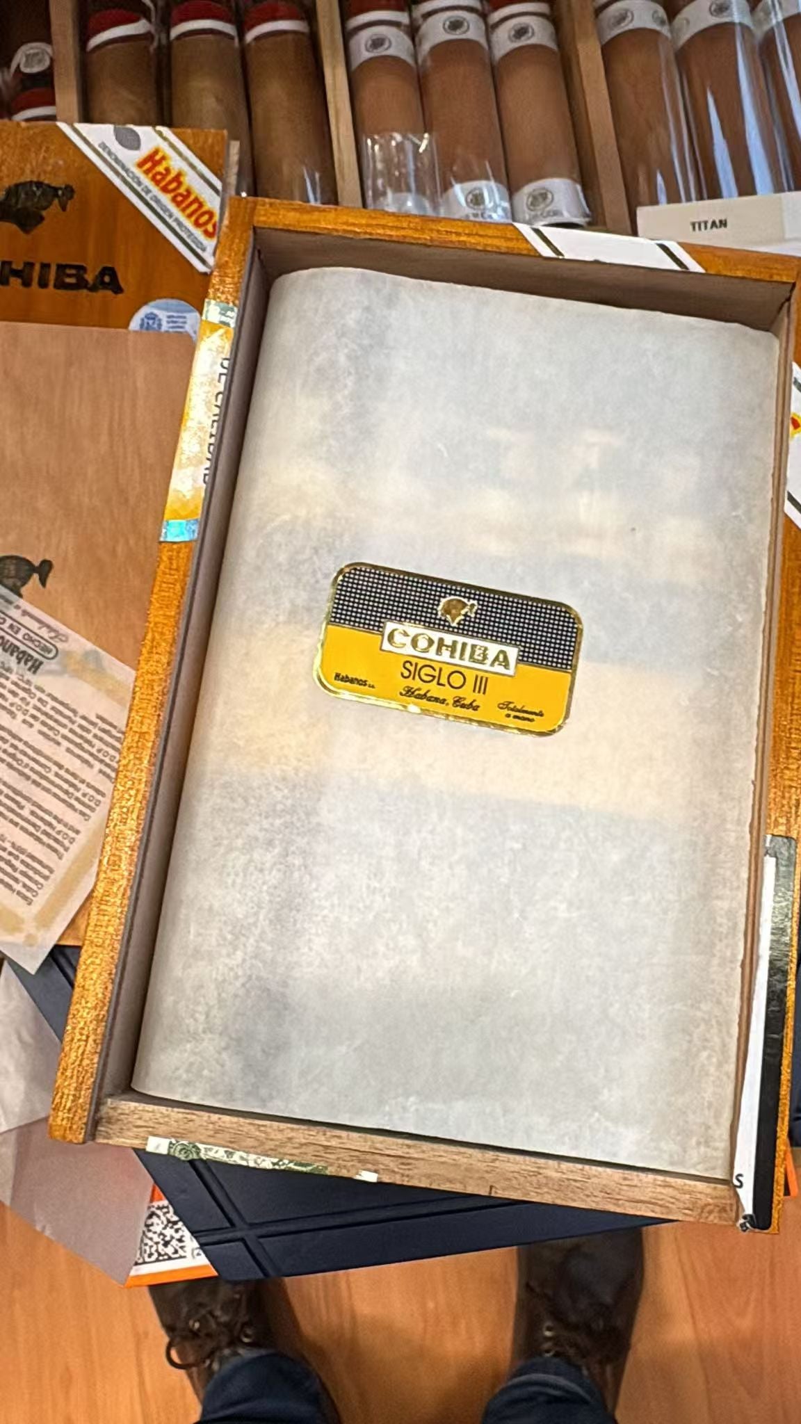 COHIBA SIGLO Ⅲ 25s 高希霸 世纪三号 25支/盒（西班牙行货）预售