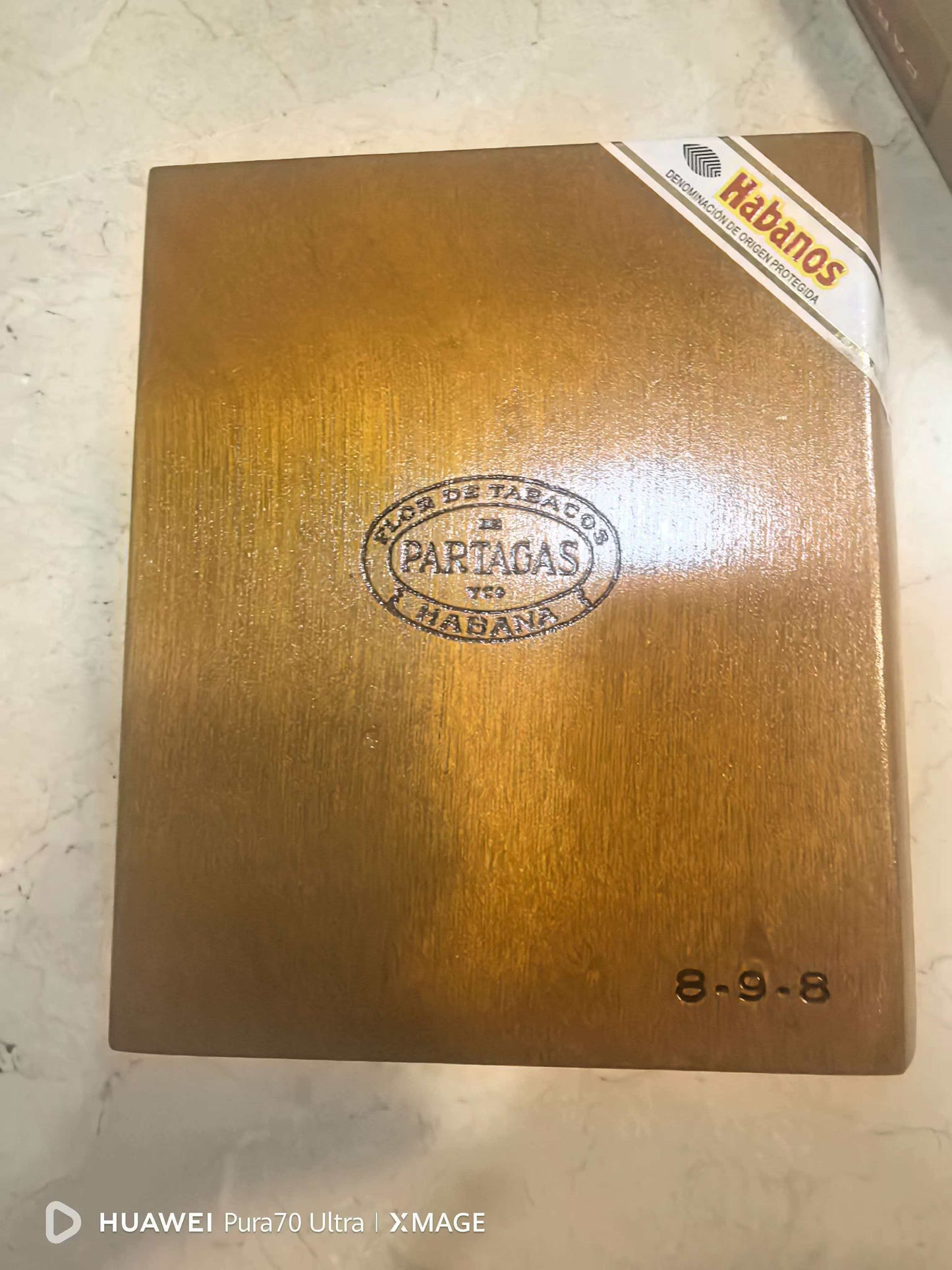 PARTAGAS 8-9-8 VARNISHED 25s 帕特加斯 8-9-8 25s/盒(西班牙行货)03陈年限量