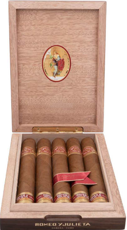 Romeo y Julieta Amantes 5S 罗密欧与朱丽叶150周年 恋人 5支/盒（安道尔LCDH）