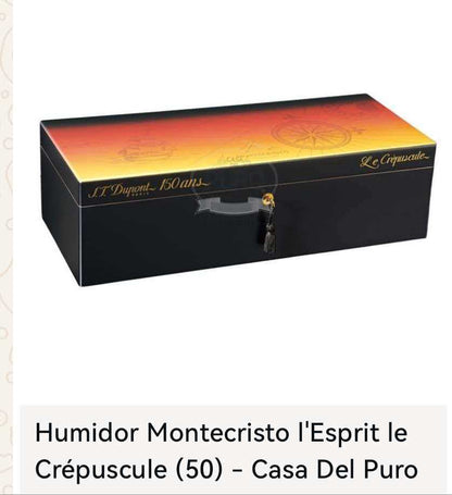 MONTECRISTO Montecristo L’Esprit Le Crepuscule  50s蒙特基督山伯爵 50支/盒(西班牙行货）