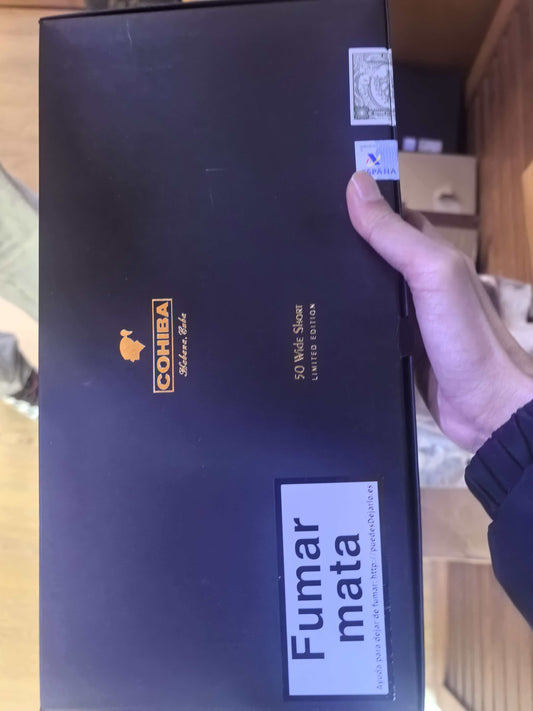 COHIBA 50 Wide Short  LIMITED EDITION 50s 高希霸宽短地限版50支/盒(西班牙行货)