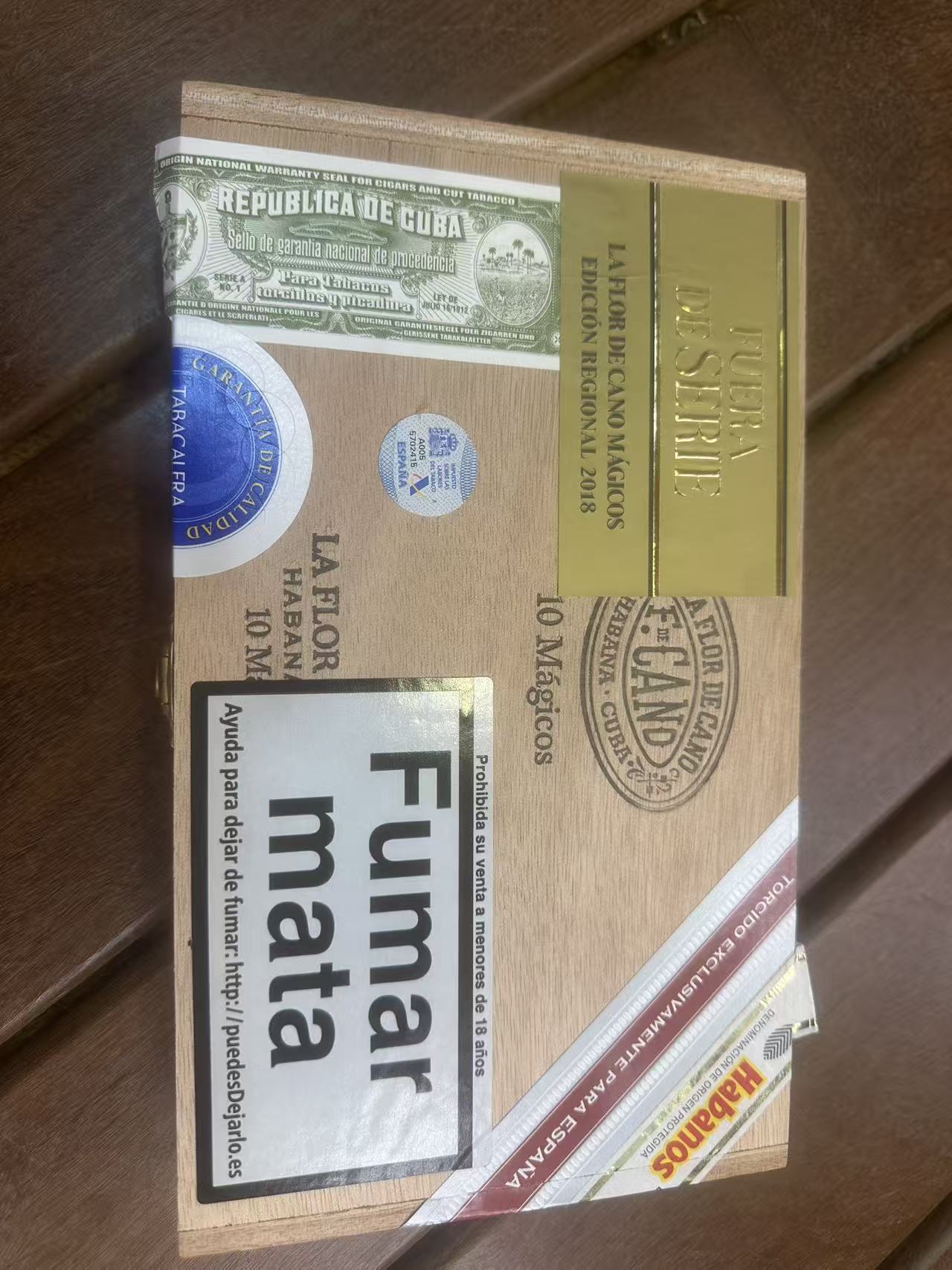 La Flor de Cano Mágicos 2018  10s卡诺之花魔术师10支/盒（西班牙行货）2019官陈限量版