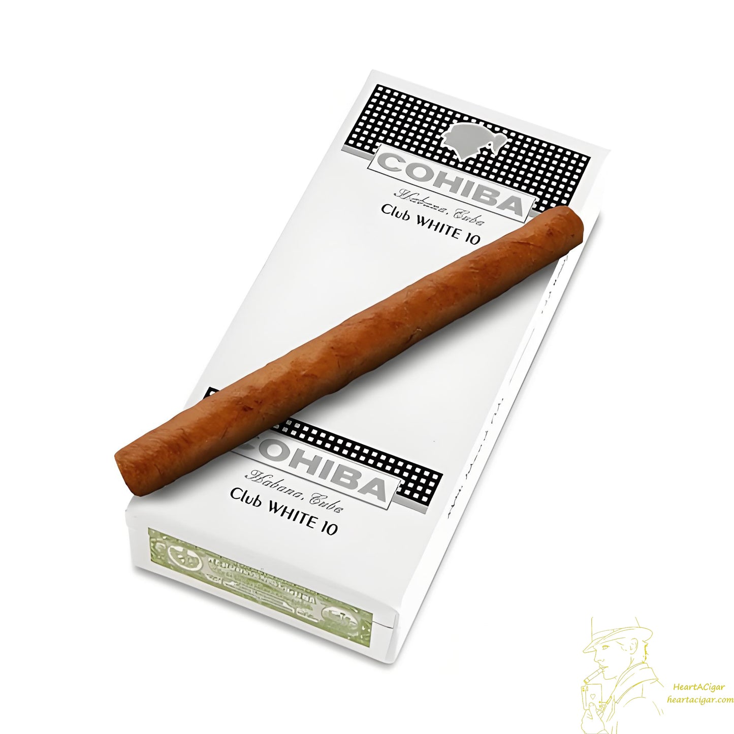 COHIBA PF CLUB WHITE 100s 高希霸 白色迷你 100支装