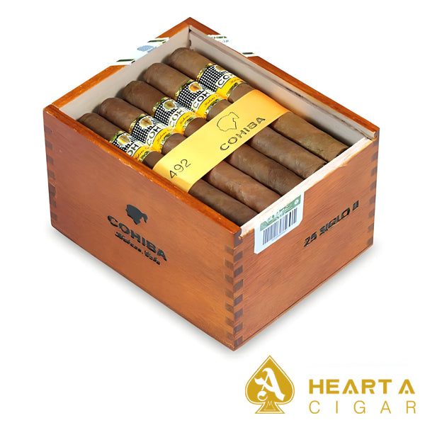 COHIBA SIGLO II 25s 高希霸 世纪二号 25支/盒（西班牙行货）