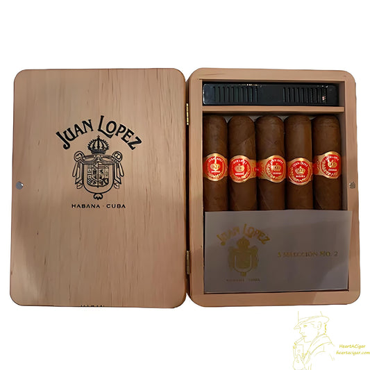 JUAN LOPEZ SELECCION N.2 5s 胡安佩洛斯 精选2号 保湿盒 5支/盒