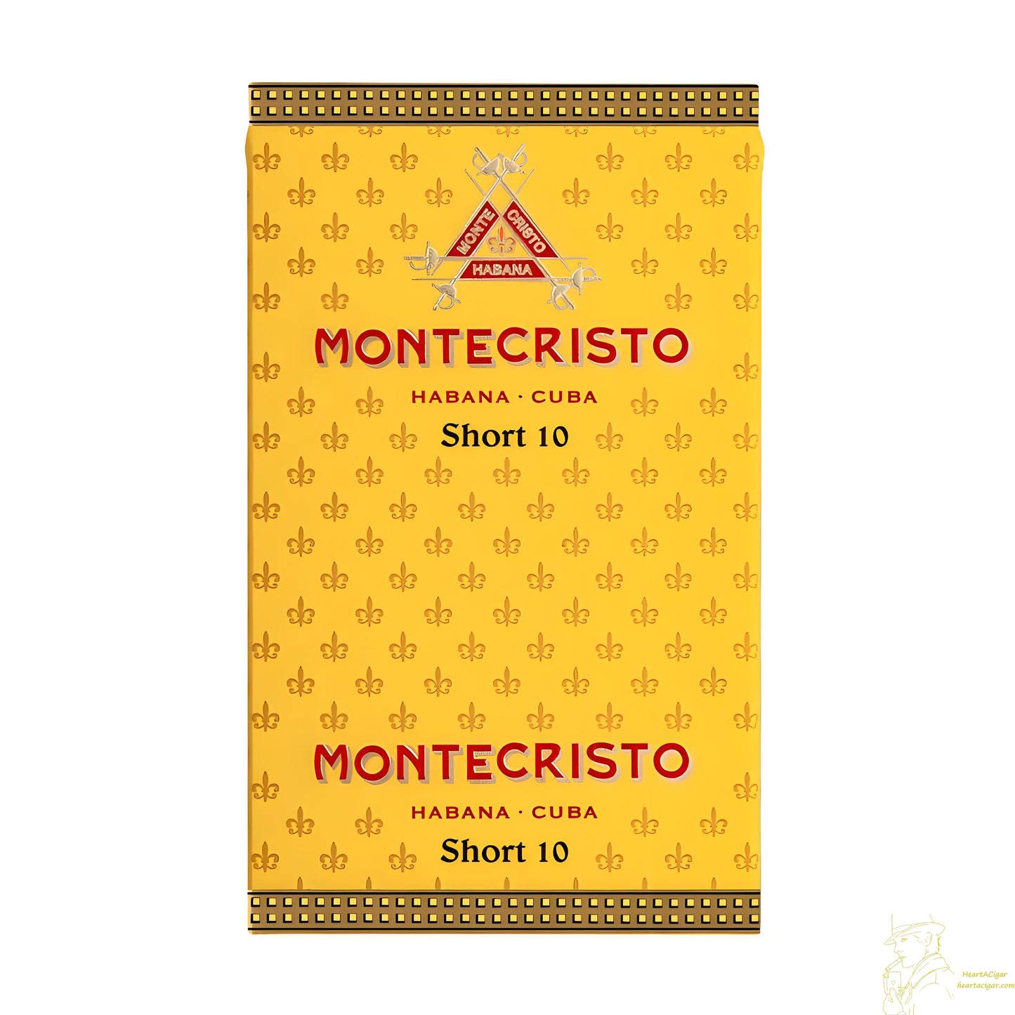 MONTECRISTOS PF SHORT 100s 蒙特 迷你短号小雪茄 100支/盒