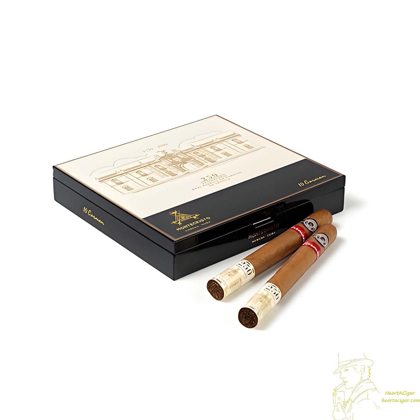 MONTECRISTO Carmen 250 Aniversario Real Fábrica de Tabacos de Sevilla 10s 蒙特卡门 塞维利亚皇家烟草厂 250周年纪念 10支/盒(上新)