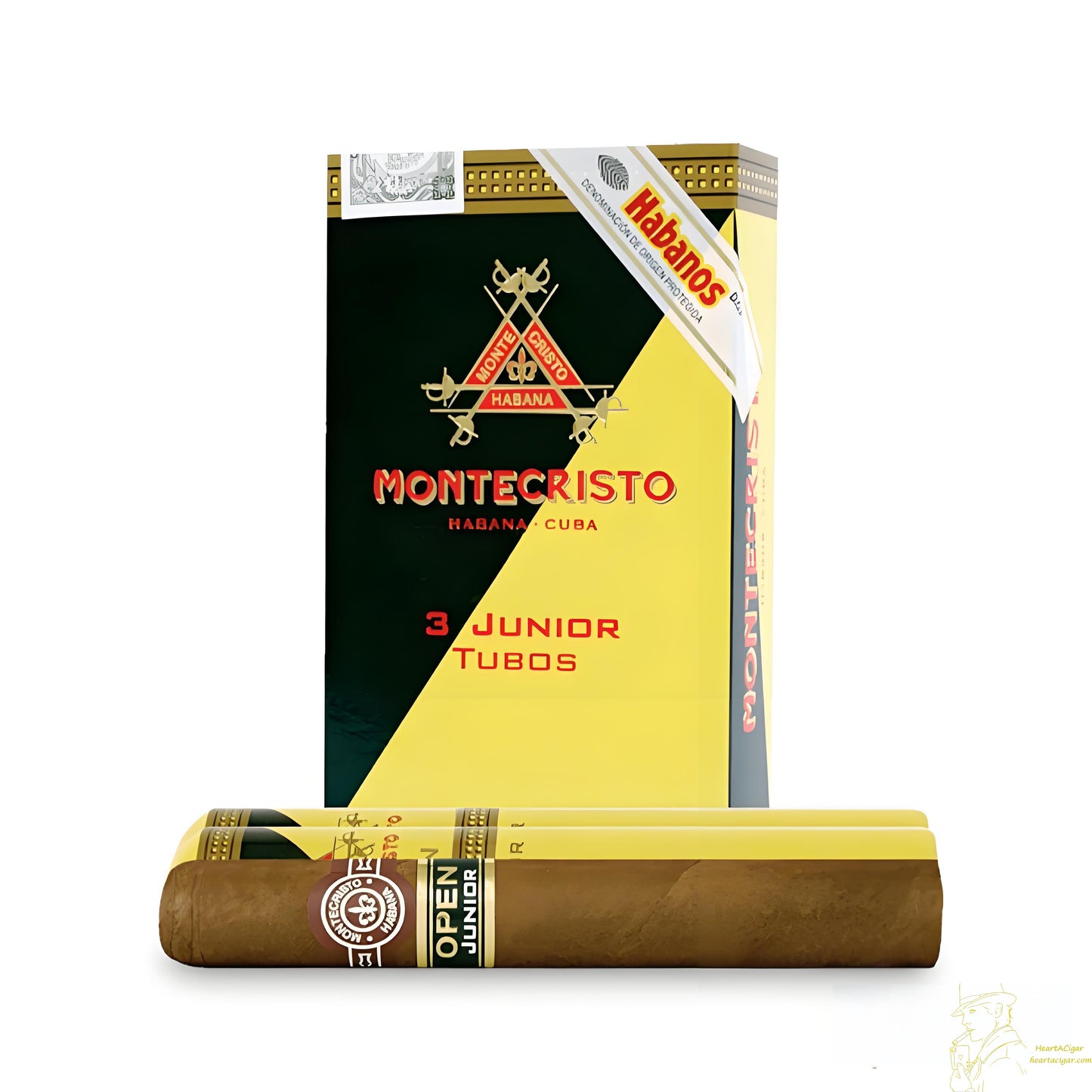 MONTECRISTO JUNIOR TUBO15s 蒙特 少年纸盒铝管 15支/盒