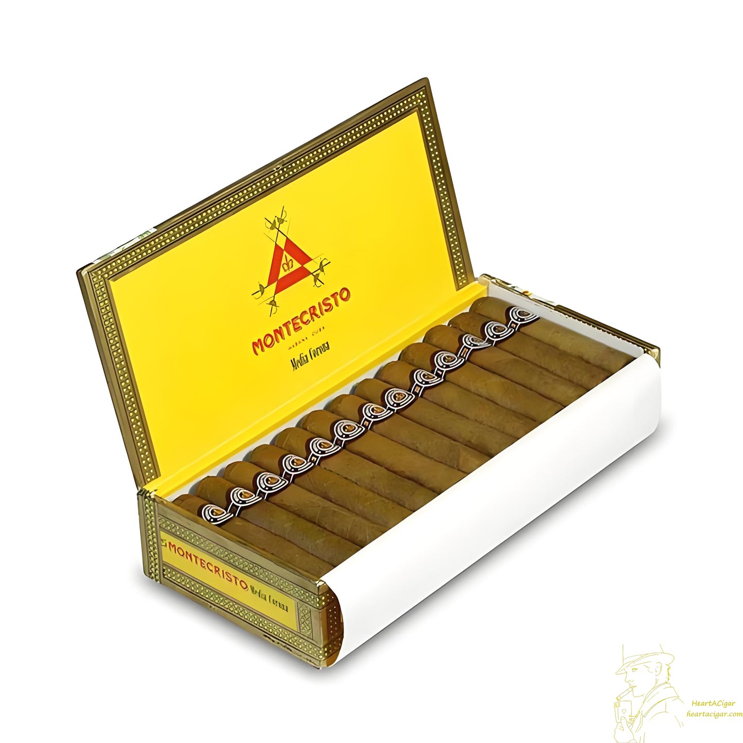 MONTECRISTO MEDIAS CORONAS 25s 蒙特 半皇冠 25支/盒