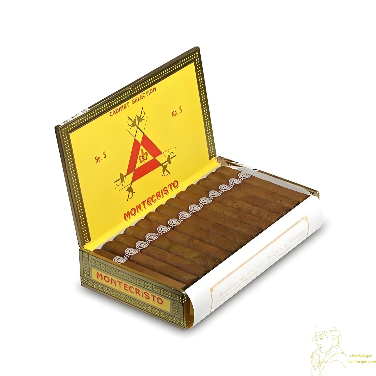 MONTECRISTO No.5 25s 蒙特 五号 25支/盒