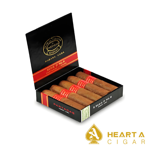 PARTAGAS SERIE D No.6 20s 帕特加斯 D6号 20支/盒（西班牙行货）