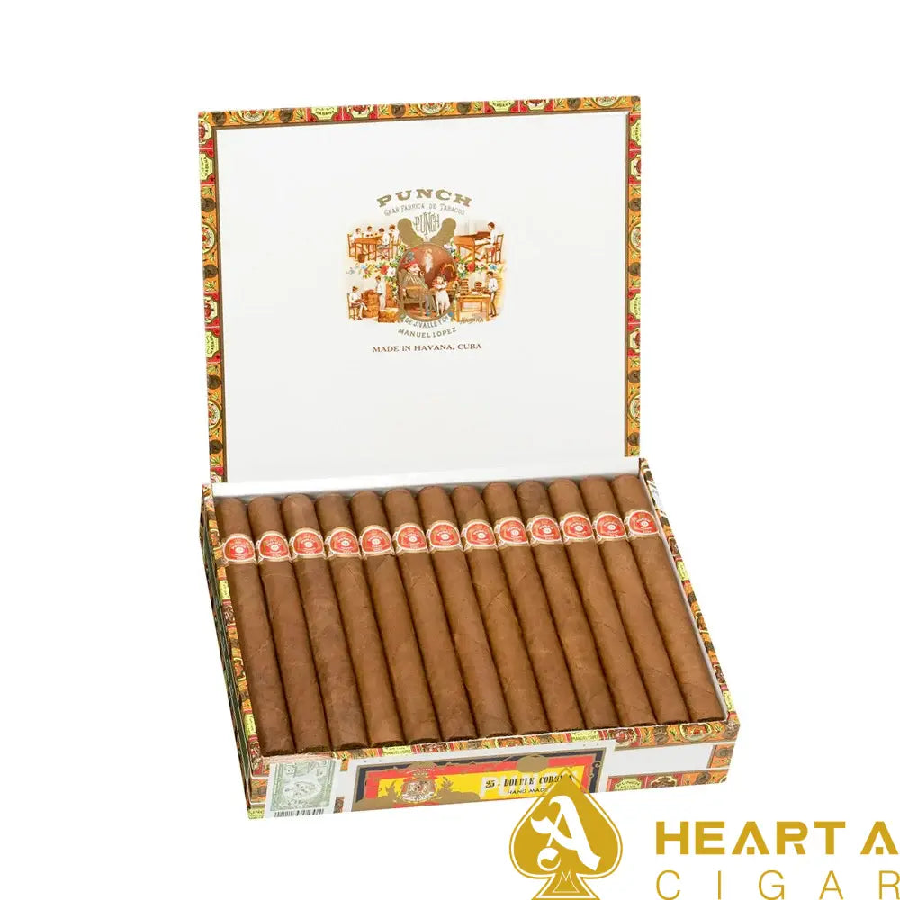 PUNCH Double Coronas 潘趣 双冠 25s/盒(安道尔行货)预售一个月内发货