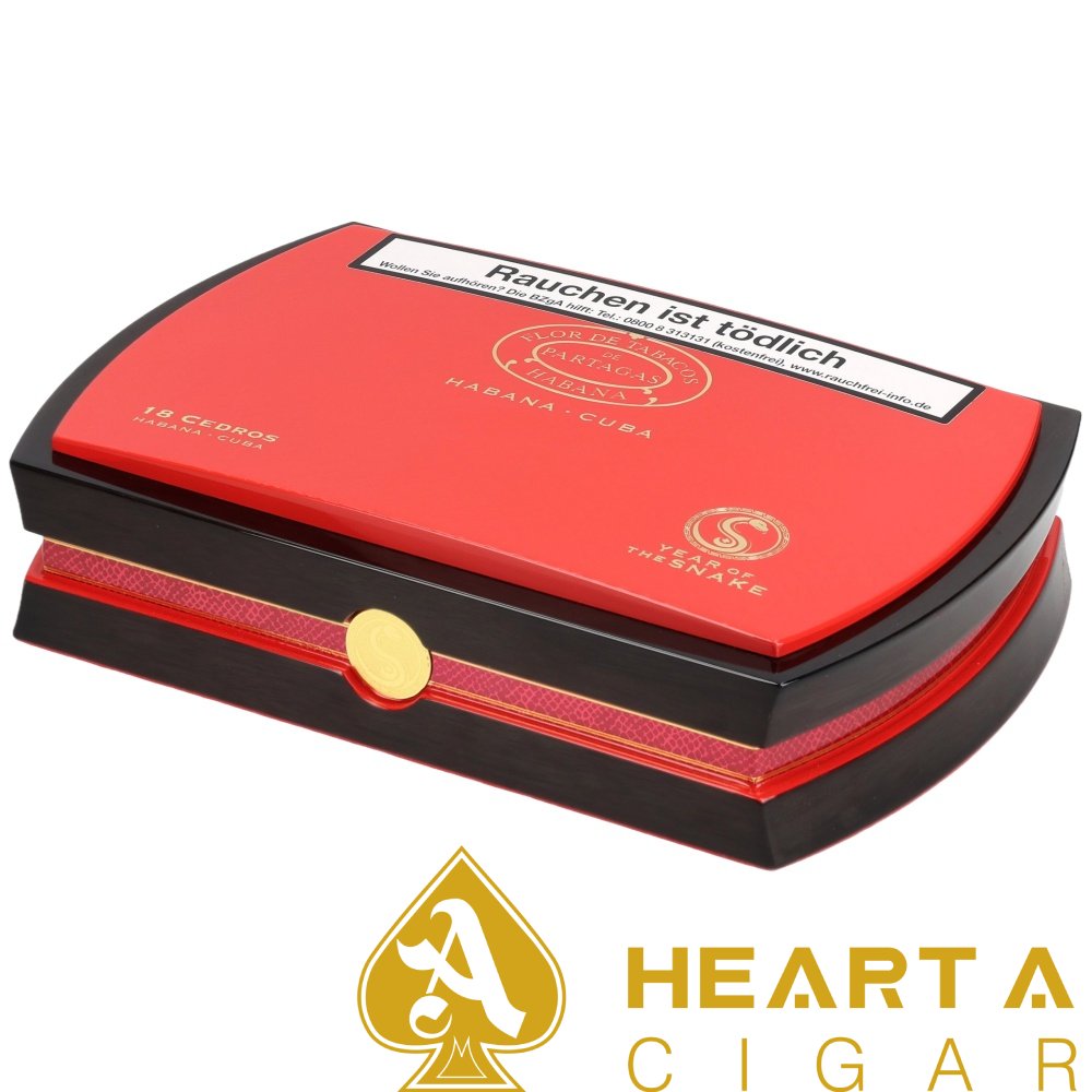 Partagas Cedros Year of the Snake 18s 帕特加斯 雪松 蛇年限定 18s/盒(西班牙行货)上新