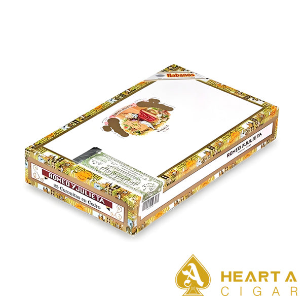 ROMEO Y JULIETA CORONITAS EN CEDRO 25s 罗密欧与朱丽叶 雪松小皇冠 25支/盒（西班牙行货）