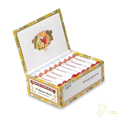 ROMEO Y JULIETA No.3 25s 罗密欧与朱丽叶 三号铝管 25支/盒