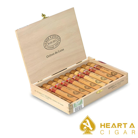 ROMEO Y JULIETA ROMEO CEDRO LUXE 10s 罗密欧与朱丽叶 豪华雪松 10s/盒(西班牙行货)
