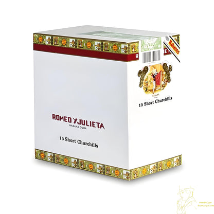 ROMEO Y JULIETA SHORT CHURCHILS 15s 罗密欧与朱丽叶 短丘吉尔 纸盒铝管 15支/盒