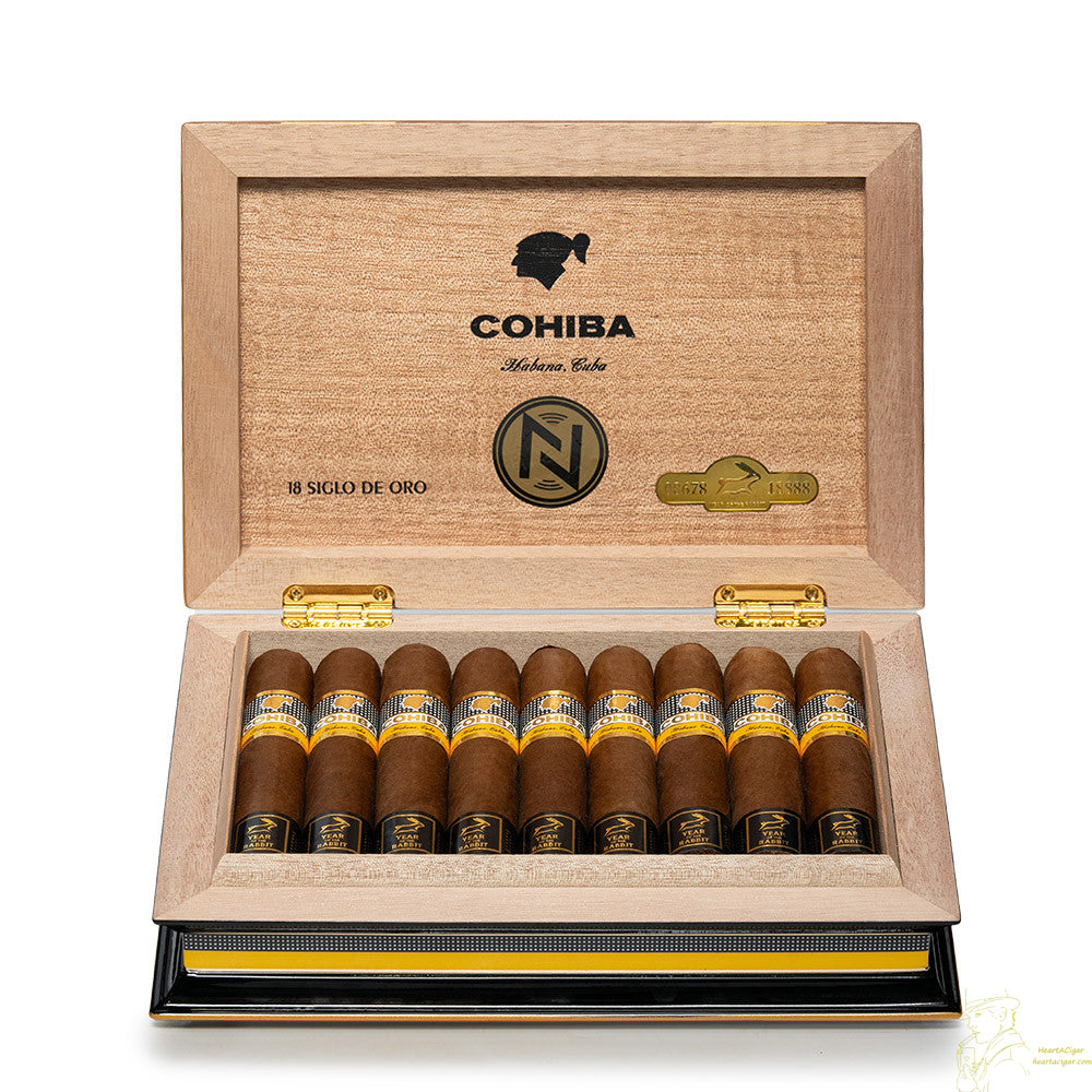 Cohiba 高希霸Siglo de Oro Year of the Rabbit 2023LE 黃金歲月 兔年限量版 2023 18支/盒