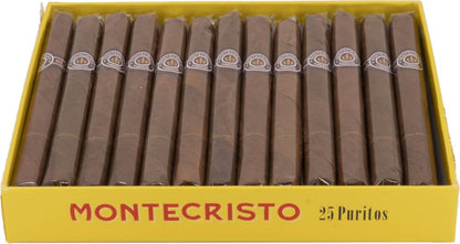 Montecristo puritos 25s 蒙特 普列图25支/盒（西班牙行货）