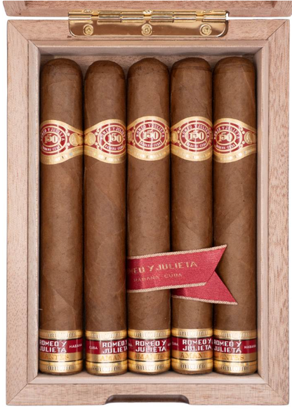 Romeo y Julieta Amantes 5S 罗密欧与朱丽叶150周年 恋人 5支/盒（安道尔LCDH）