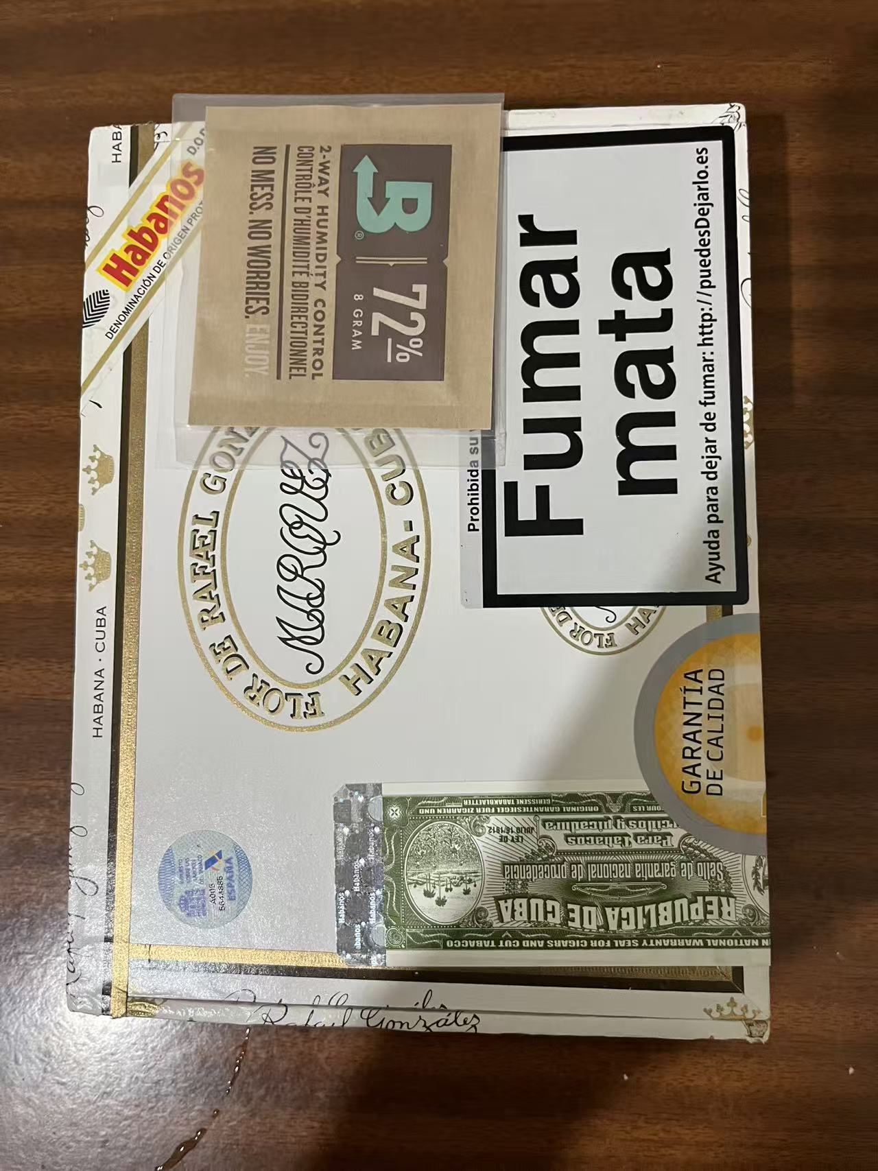RAFAEL GONZALEZ PANETERAS EXTRA 25s 拉斐尔 宾丽特级 25支/盒（西班牙行货）