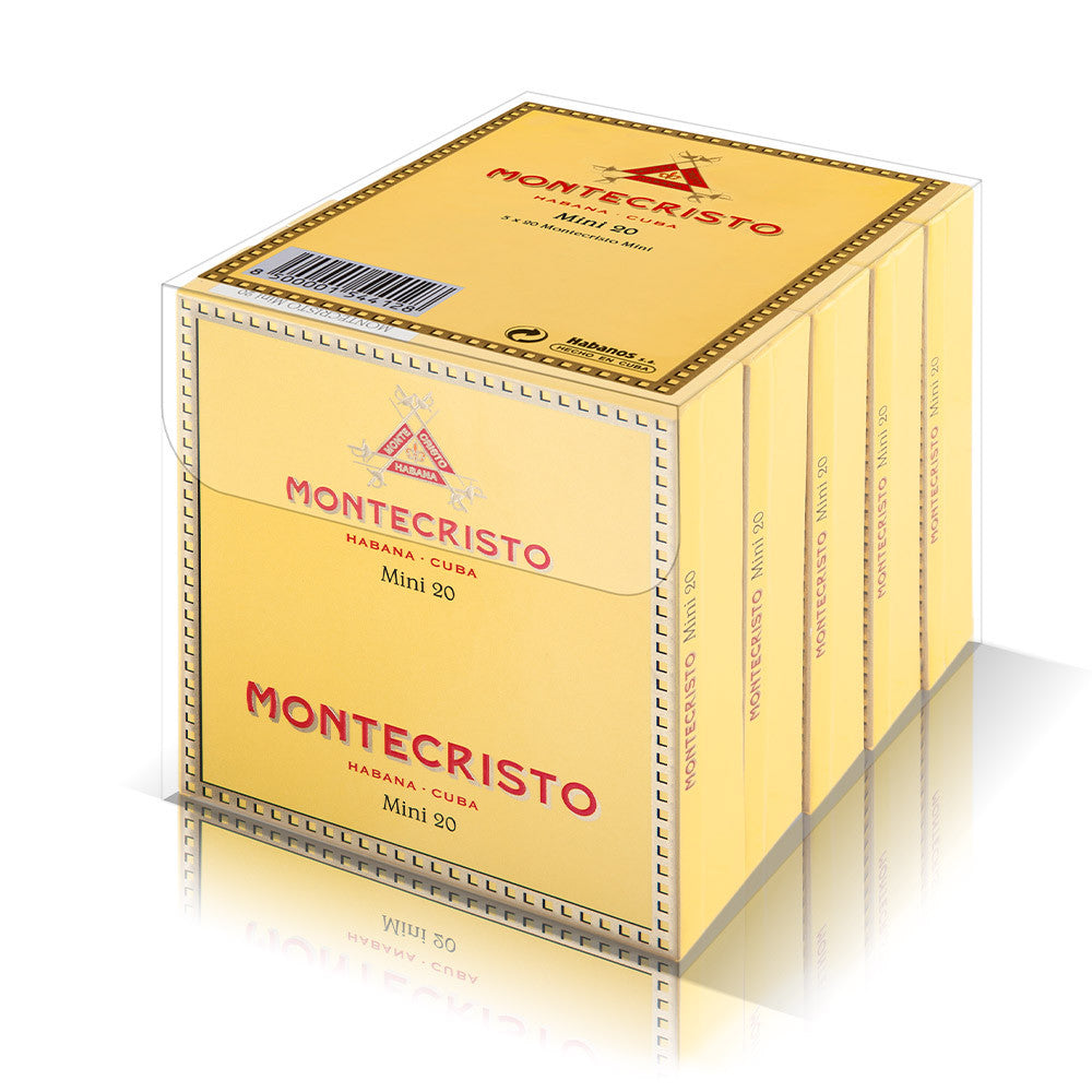 Montecristo Mini  20*5蒙特mini 100支/盒（西班牙行货）